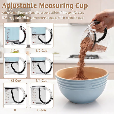 4 in 1 adjustable measuring cup image 4