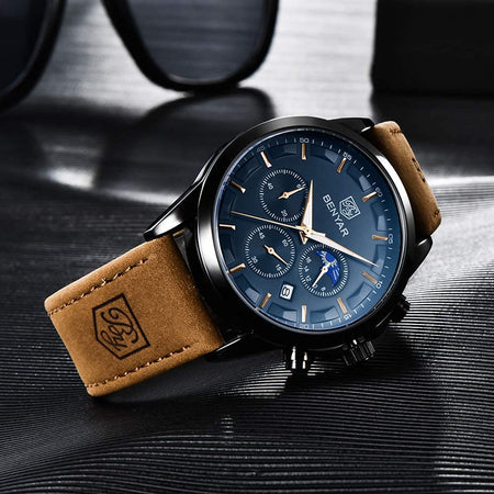 Benyar BY-5160 Moonphase Chronograph Watch image 8