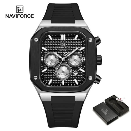 Naviforce NF-8037 Square Chronograph Edition image 18