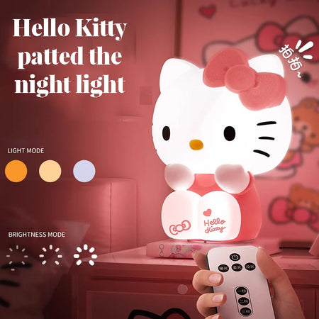 cute silicone hello kitty lamp image 2