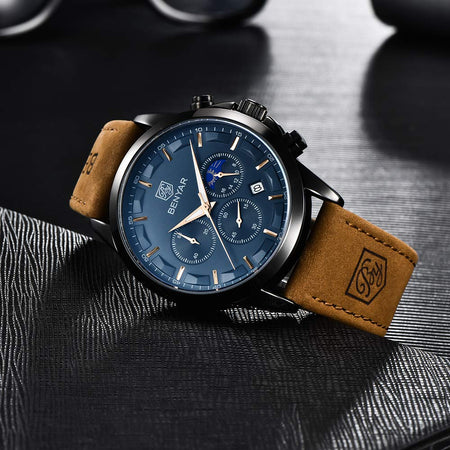 Benyar BY-5160 Moonphase Chronograph Watch image 9
