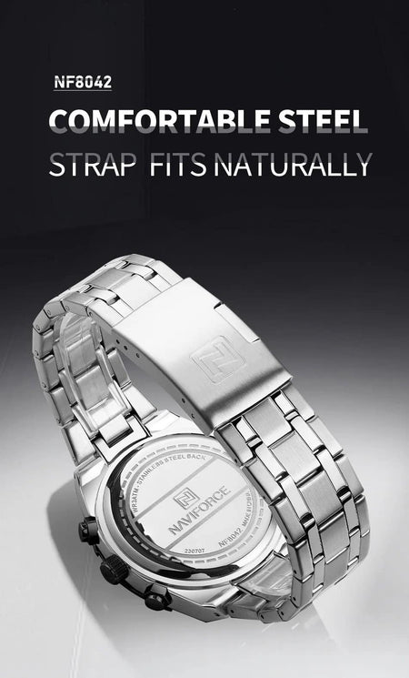 Naviforce NF-8042 Chronograph Edition New Arrival image 3