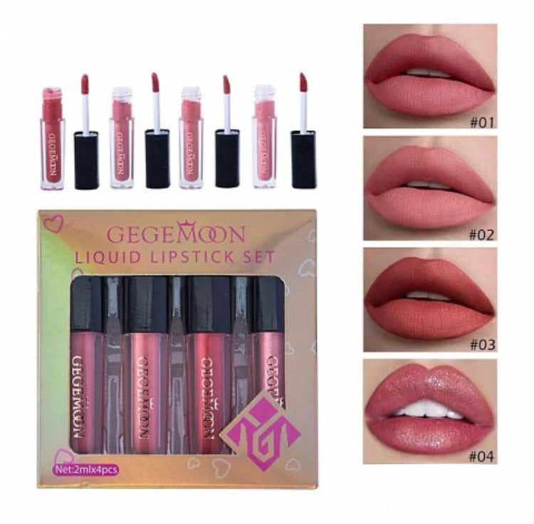 Pack Of 4 New Pigmented Lip Gloss - image 1