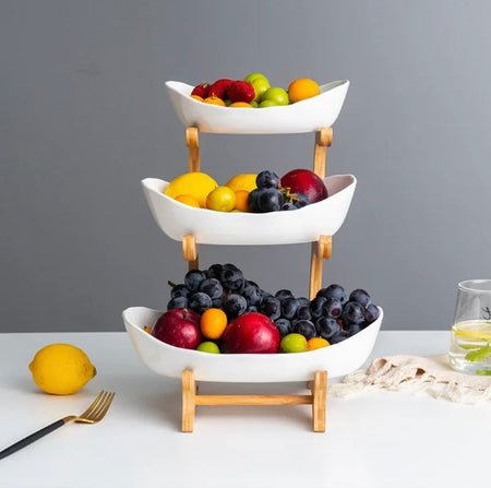 Three Layer European Style Fruit Tray - image 5