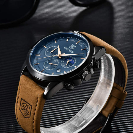 Benyar BY-5160 Moonphase Chronograph Watch image 10