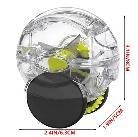 mini wheel garlic chopper image 4