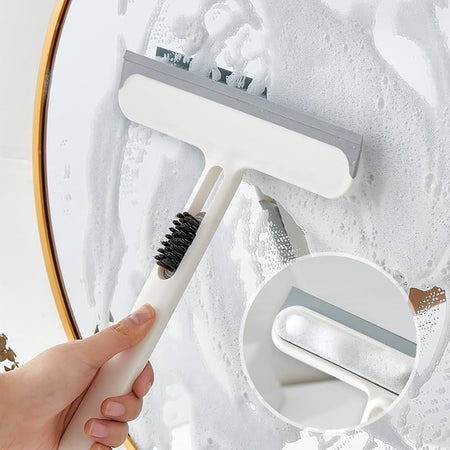 2 in 1 silicone wiper with mini brush image 3