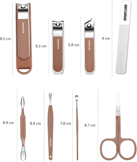 7pcs anti splash nail clipper image 10