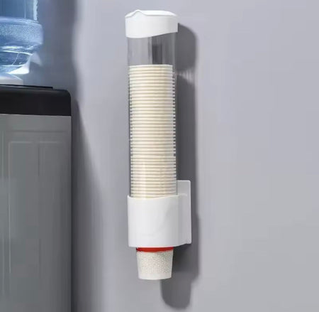 wall mounted automatic cup storage container image 2