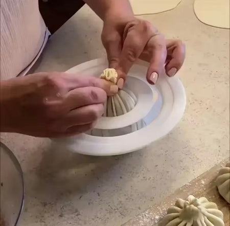flower shaped dumpling machine image 4