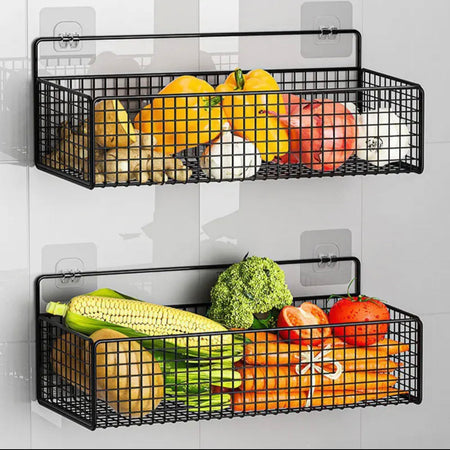 Kitchen Wall Mount Storage Rack - image 3