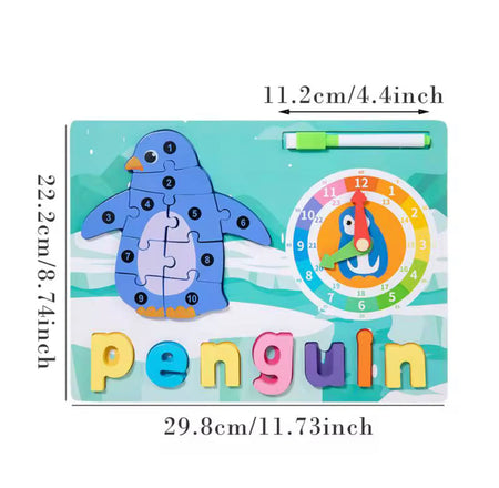 Wooden Toddler Animal Puzzles - image 7