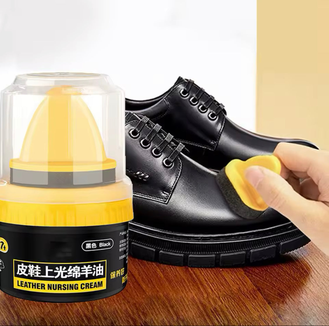Cream Liquid Leather Shoe Polish - image 2