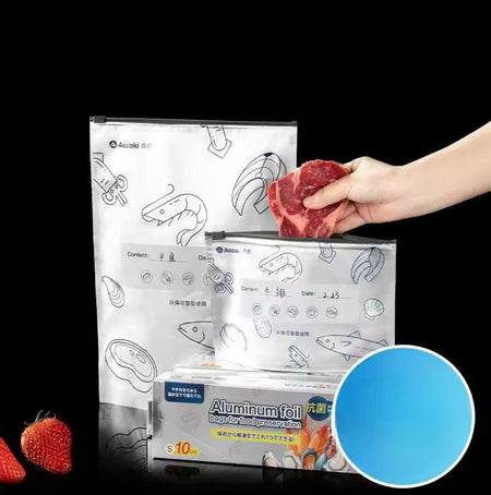 Pack Of 10 Aluminium Foil Preservation Bag - image 3
