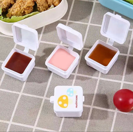 Pack of 4 Portable Small Salad Bento Box - image 2