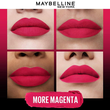 Maybelline New York Color Sensational Ultimatte Matte Lipstick, 399 More Magenta - Image 5