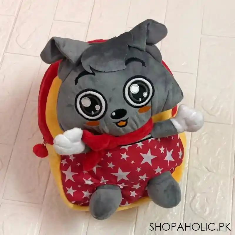 3d fluffy stuff bag pack image3