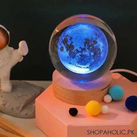 3d jupiter crystal ball light image3