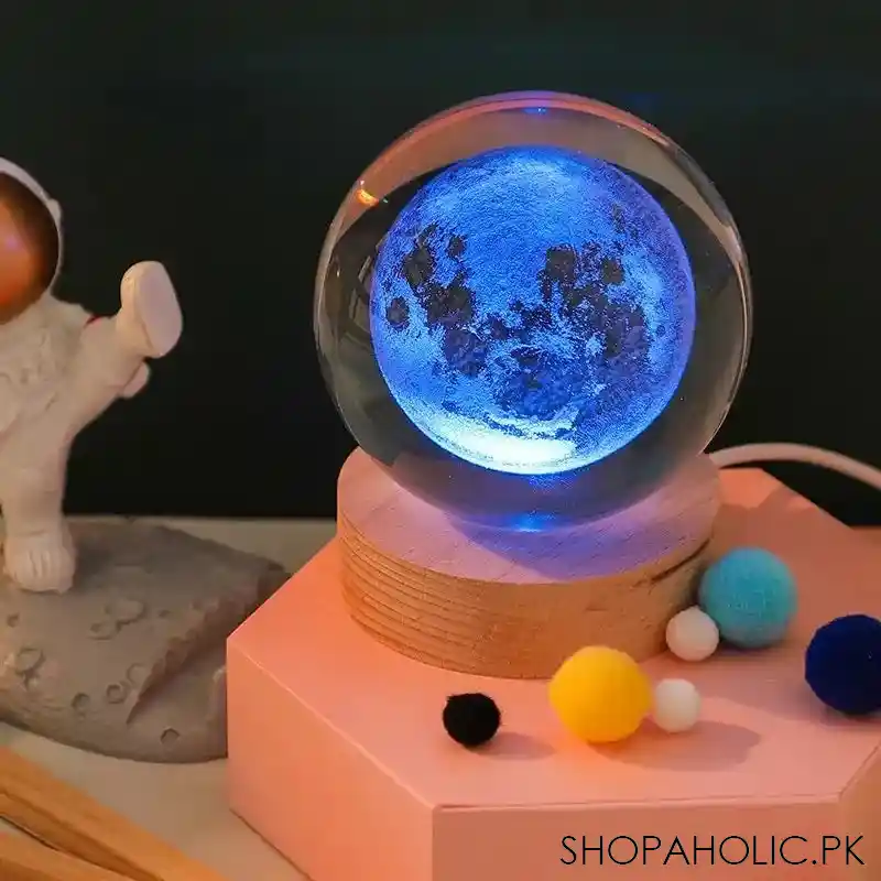 3d jupiter crystal ball light image3