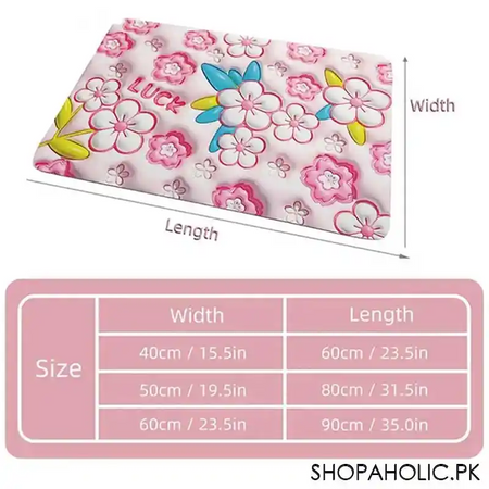 3d print anti slip door mat (random design and random colour) image10