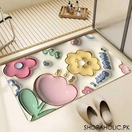 3d print anti slip door mat (random design and random colour) image2