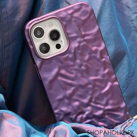 3d tin foil pattern iphone case cover image5