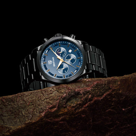Benyar BY-5160 Moonphase Chronograph Watch Image 4