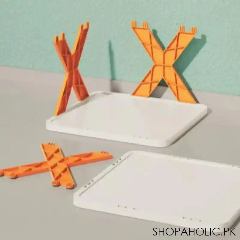 4/5/6 layer stackable vertical space saving shoe storage rack organizer image4