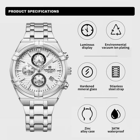 Naviforce NF-8042 Chronograph Edition New Arrival image 18