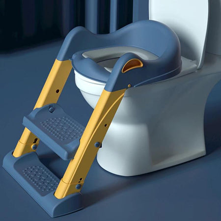 Toilet Ladder Potty Training Seat – Blue - L-003
