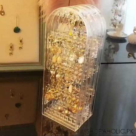 4 door acrylic jewellery rack image4