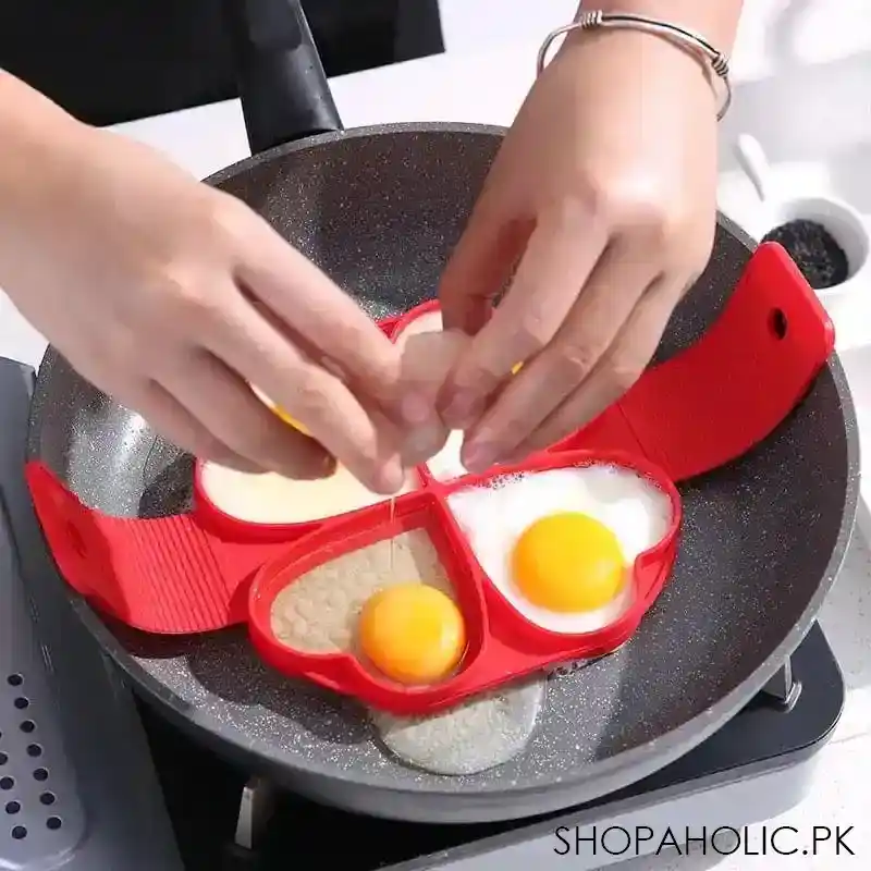 4 heart egg pan mold image3