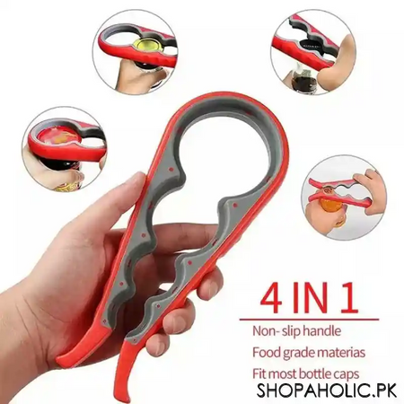 4 In 1 Bottle Cap Opener - Image 2