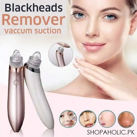 4 in 1 rechargeable acne pore vacuum cleaner and blackhead remover for men & women   xn 8030 main image