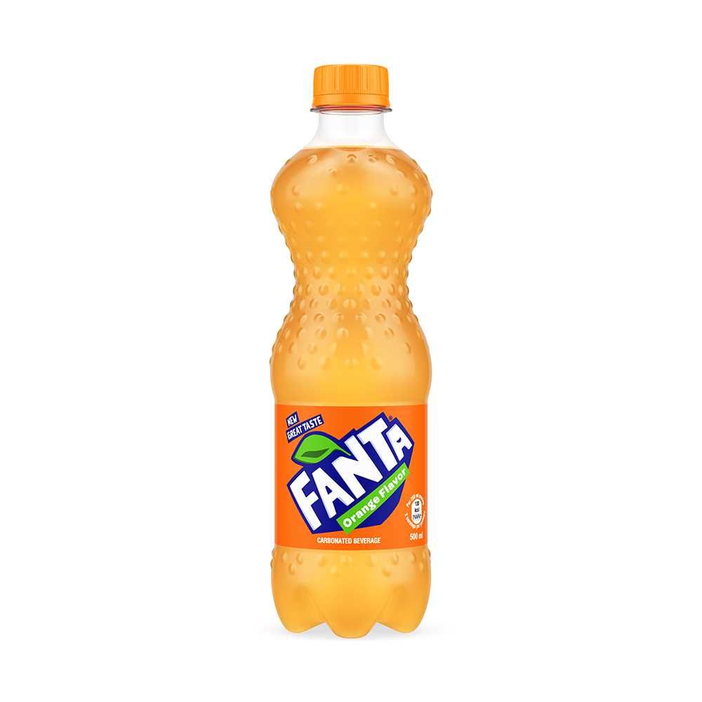 Fanta Orange Bottle 500ml - Image 2