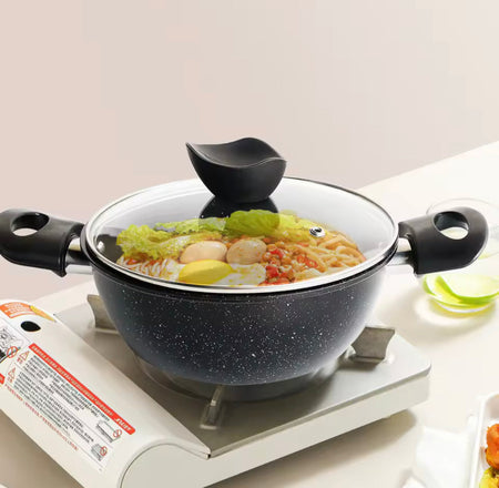 Non Stick Stockpot with Lid - Main Image