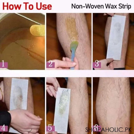 (40 Pcs) Wax Strips for Hair Removal 