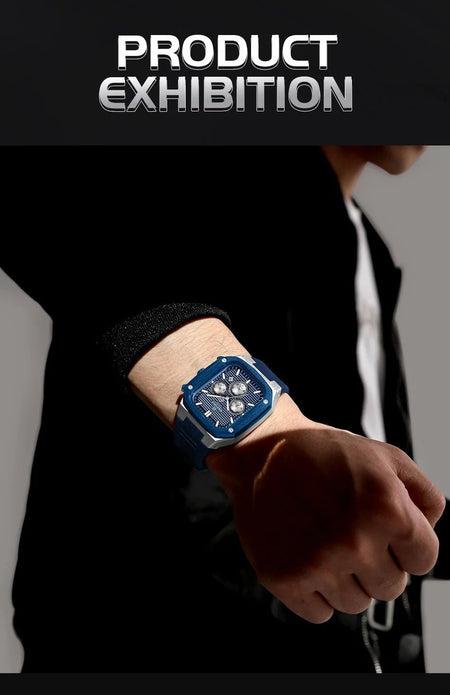 Naviforce NF-8037 Square Chronograph Edition image 5