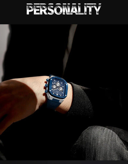 Naviforce NF-8037 Square Chronograph Edition image 6