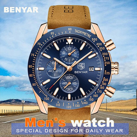 Benyar BY-5140 Grand Master Chronograph Edition Image 7