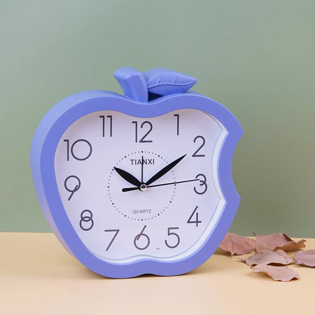 apple shape bedside desk clock image 3