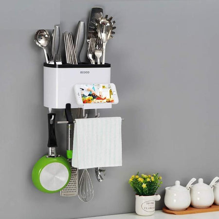 wall mounted cutlery holder main image