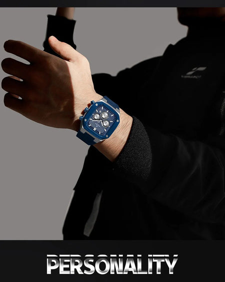 Naviforce NF-8037 Square Chronograph Edition image 7