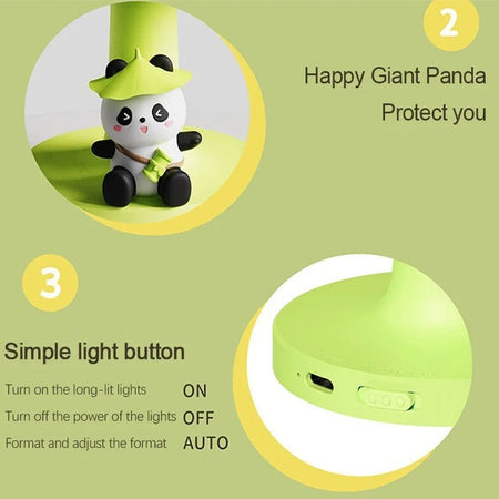 cute panda cloud lamp image 2