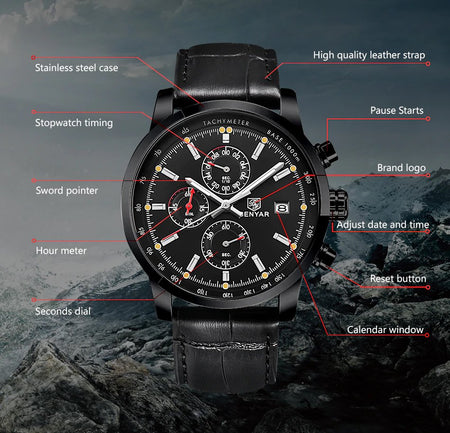 Benyar BY-5102 Corporate Chronograph Edition image 4