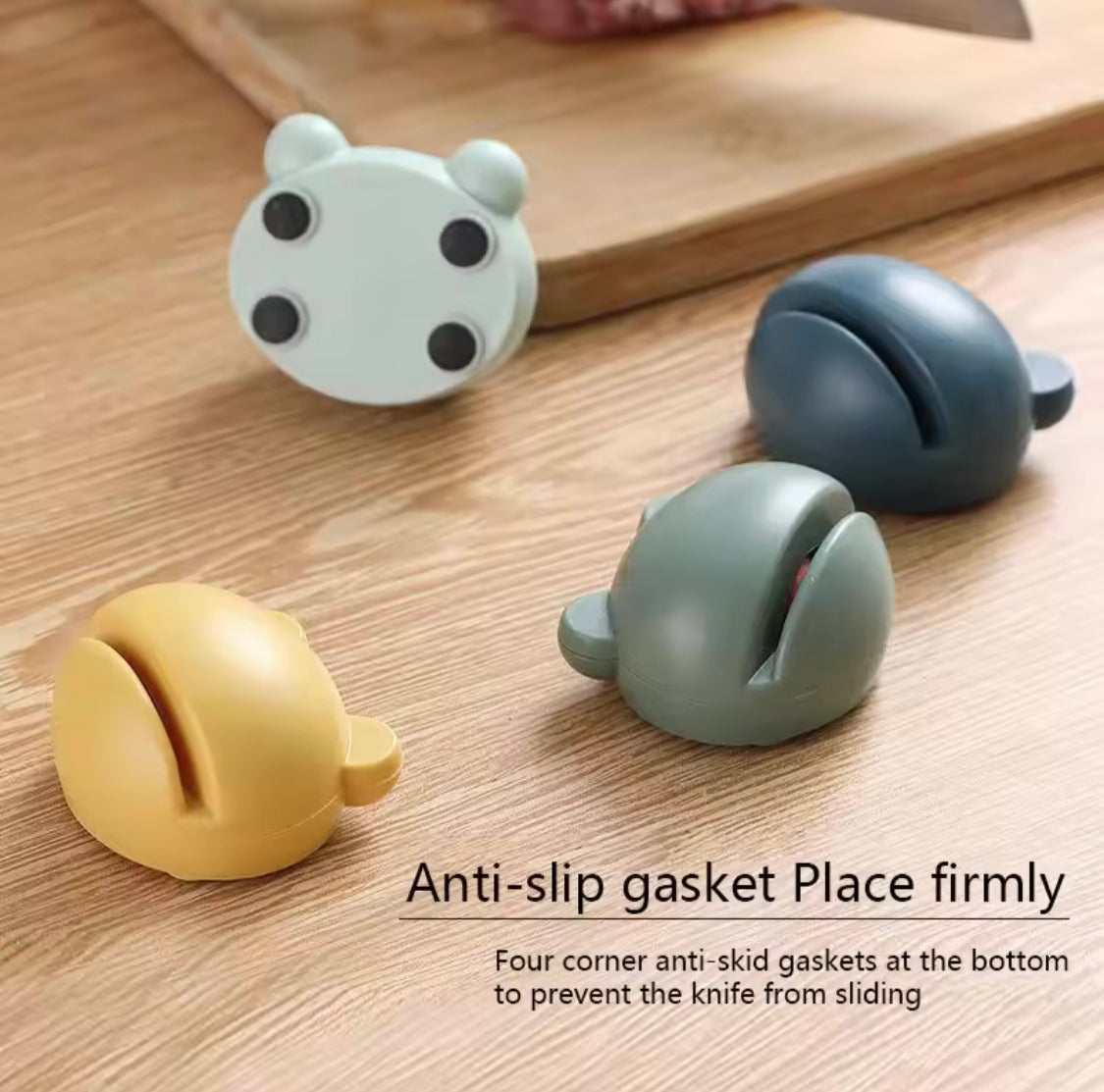 Cartoon Bear Manual Knife Sharpener - image 5