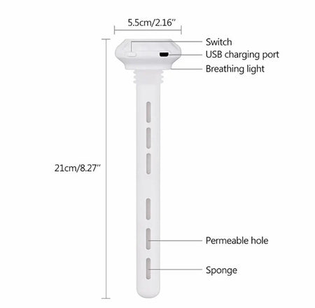 USB Mini Ultrasonic H20 Air Humidifier - image 4