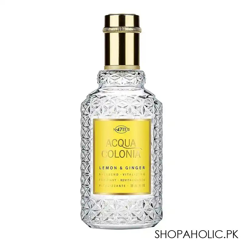 4711 Acqua Colonia Lemon & Ginger, Eau De Cologne, Perfume For Women, 50ml - Main Image