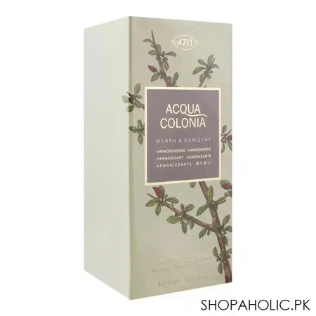 4711 acqua colonia myrrh & kumquat eau de cologne, fragrance for men & women, 170ml image2