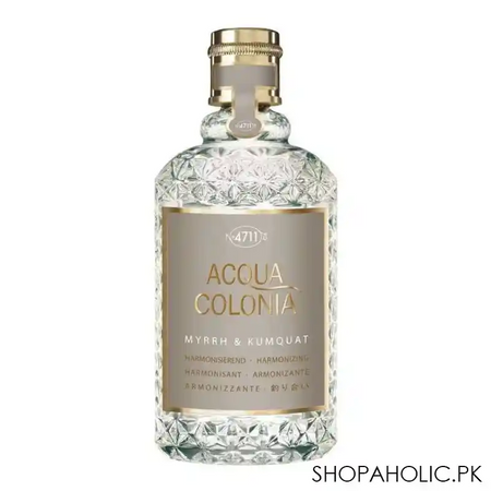 4711 acqua colonia myrrh & kumquat eau de cologne, fragrance for men & women, 170ml main image